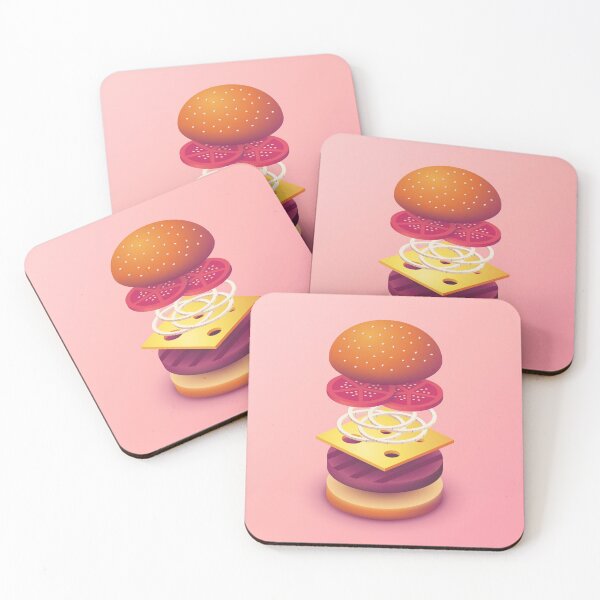 Item preview, Burger Isometric 3D Deconstructed Salmon designed and sold by VoodooCircus.