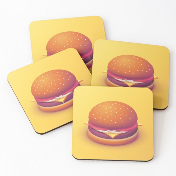 Item preview, Burger Isometric 3D Yellow designed and sold by VoodooCircus.