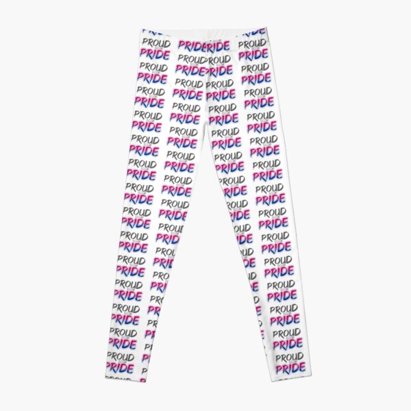 #proudtobepride #pridemonth2020 | Bisex Leggings