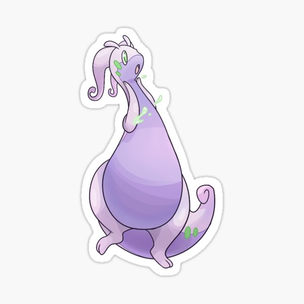 Pokemon Goomy Aufkleber Sticker Von Wannabemarysue Redbubble