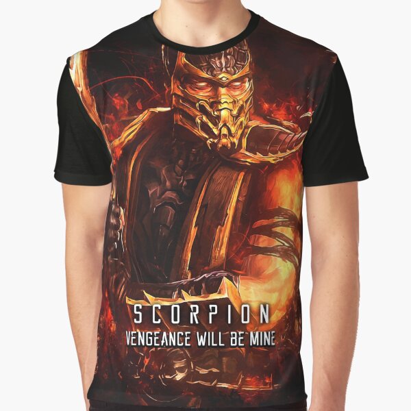 Mortal Kombat Scorpion Graphic T-Shirt