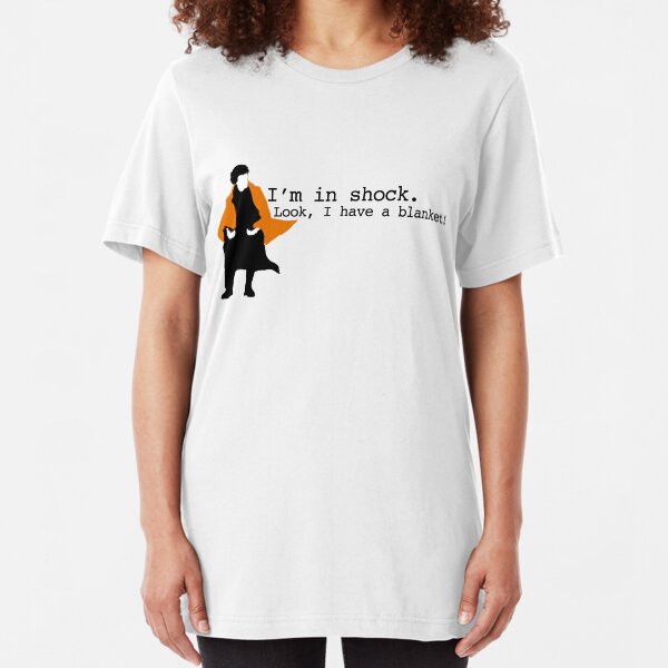 Sherlock Shock Blanket Slim Fit T-Shirt