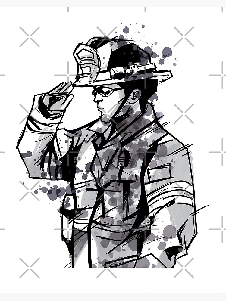 Firefighter gear sketch, Stock Vector, Vector And Low Budget Royalty Free  Image. Pic. ESY-005672443 | agefotostock