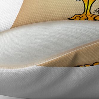 Alternate view of Ostrich Throw Pillow
