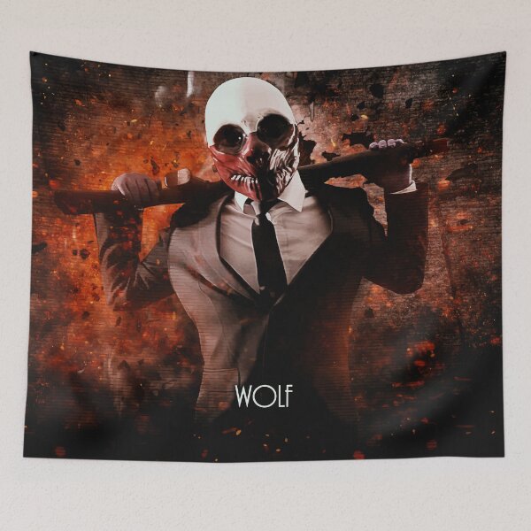 Item preview, Payday the hesit wolf designed and sold by SyanArt.