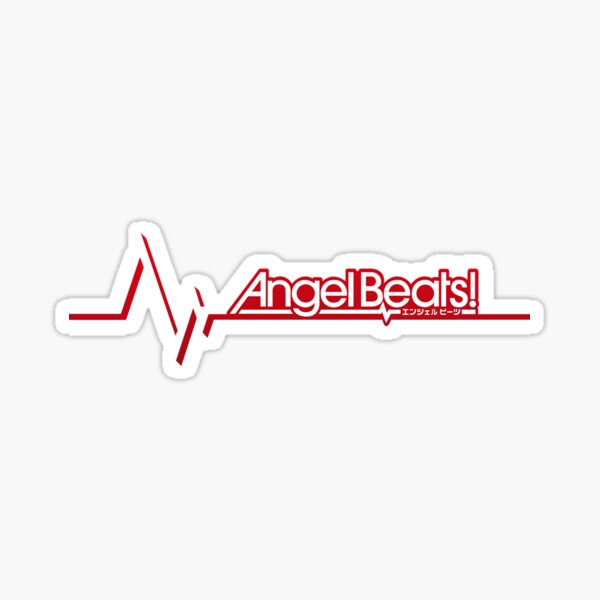 Angel Beats logo" Sticker for lilacbunny | Redbubble