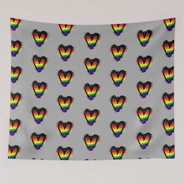 Item preview, Gay Heart Inclusive designed and sold by be-proud.