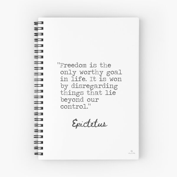 Item preview, Epictetus. Freedom is a worthy goal in life. designed and sold by Ariana Mila -  Awesome quotes.