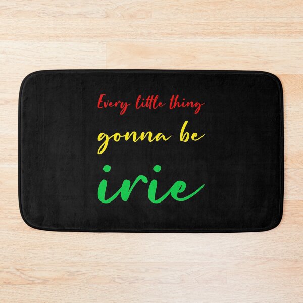 Item preview, Every little thing gonna be irie reggae rasta colours gift designed and sold by Stageystuff.