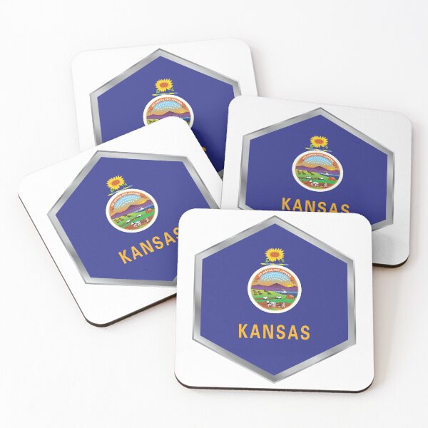Item preview, Kansas Metal Flag designed and sold by mattpanta.