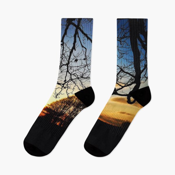 Item preview, MKW-LS.125 - Gloucestershire sunset designed and sold by Katrina Morgan.