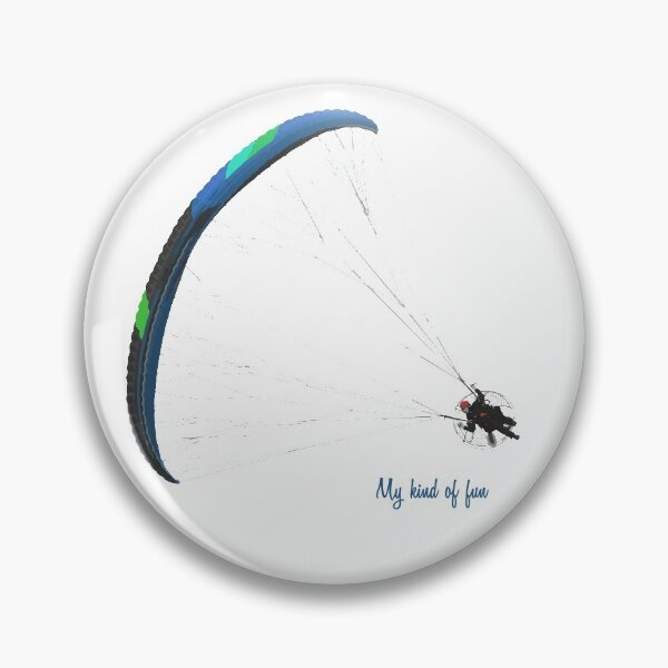 Item preview, One of our new Paramotor designs in blue with My kind of fun designed and sold by TheGecko02.