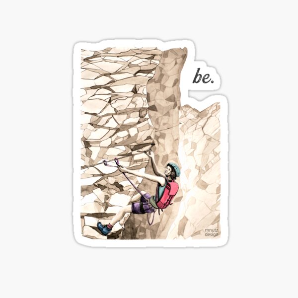 Resonanz - Im Klettersteig - Be. Sticker