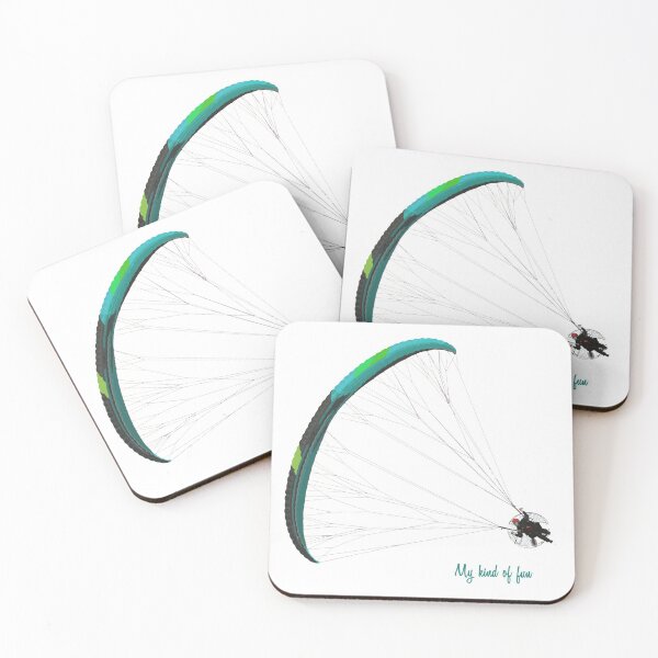 Item preview, One of our new Paramotor designs in Aqua with my kind of fun designed and sold by TheGecko02.