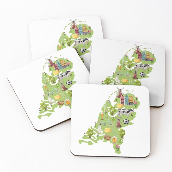 Item preview, The Netherlands Map  designed and sold by mattpanta.