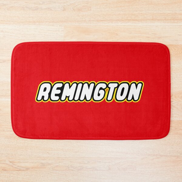 Item preview, LEtsGO Remington personalize gift for mini builders and bricks fans designed and sold by Urosek.