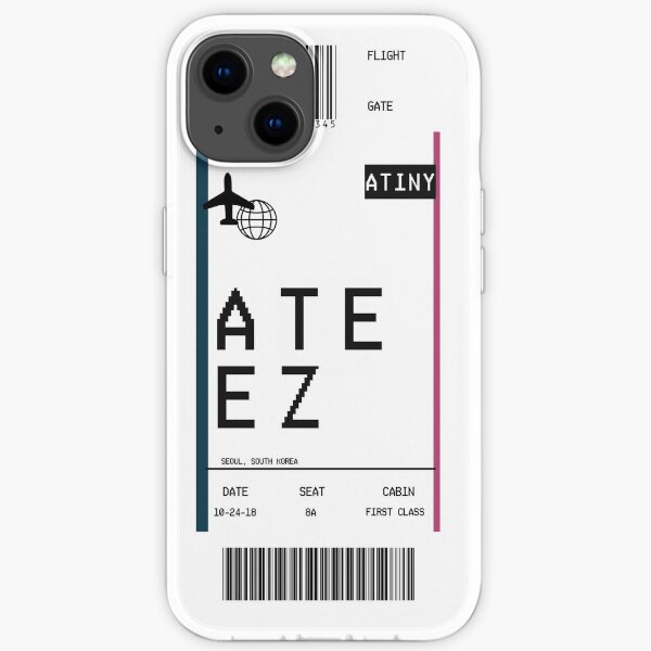 ATEEZ "Bordkarte" iPhone Flexible Hülle