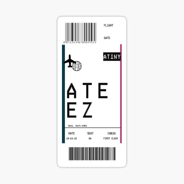 ATEEZ Stickers – InSkyring