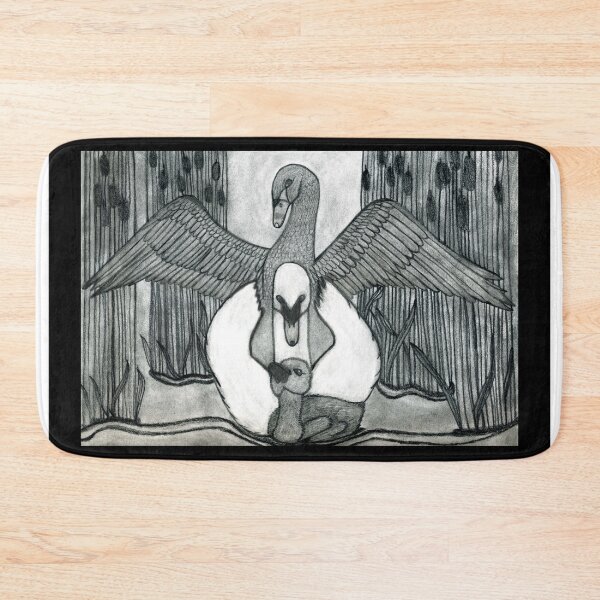 Item preview, Swan Family designed and sold by blakcirclegirl.
