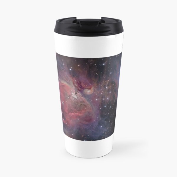 Messier#42 + 43 The Orion and Running Man Nebulas Travel Mug