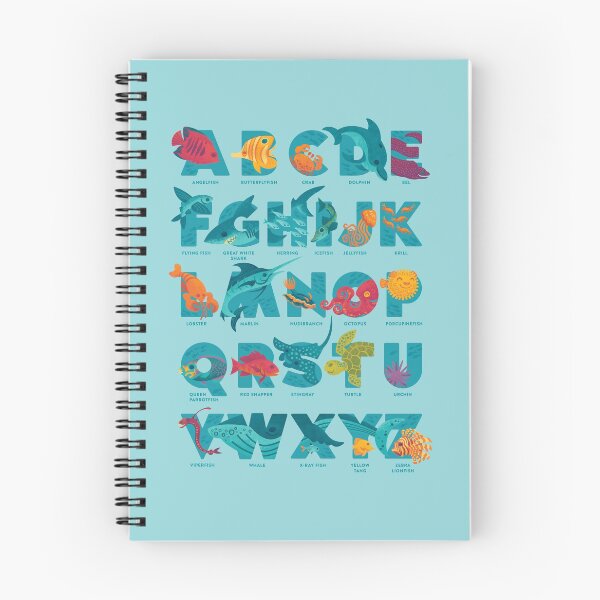 Item preview, Aqualphabet : Cyan (labelled) designed and sold by Wayne Minnis.