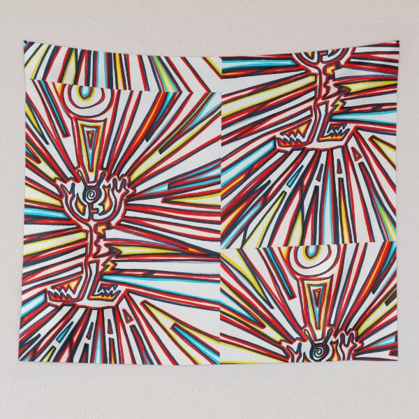 Item preview, peace sun designed and sold by Michael Boulatsakos.