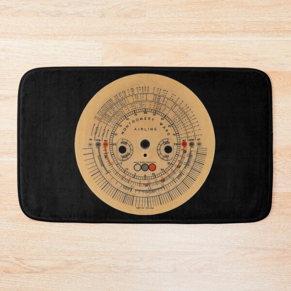 Item preview, Vintage Aeroplane Dashboard Dial Clock designed and sold by KALEIDOSCOPE UK.