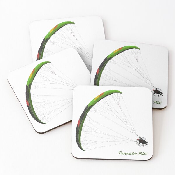 Item preview, One of our new Paramotor designs in Green with Paramotor pilot designed and sold by TheGecko02.