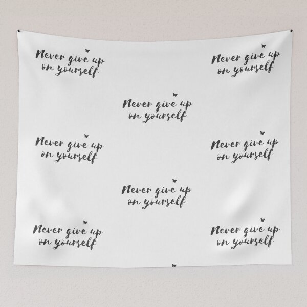 Item preview, Never give up on yourself designed and sold by EnlightParis.