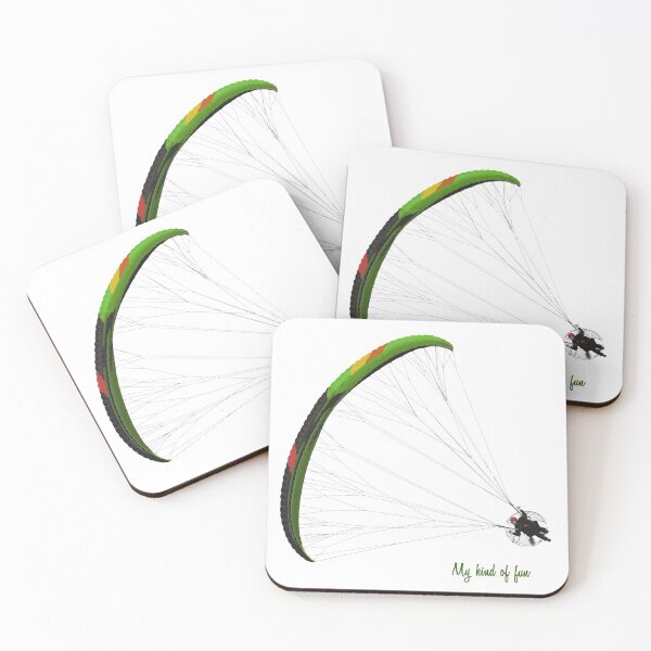 Item preview, One of our new Paramotor designs in green with "My kind of fun" designed and sold by TheGecko02.