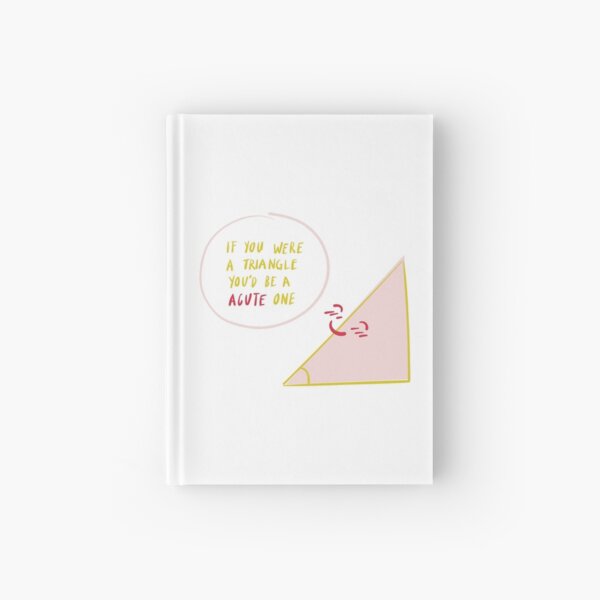 Item preview, If You Were A Triangle, You'd Be Acute One - Witty Valentines Love Puns designed and sold by ItsNikkiArts.