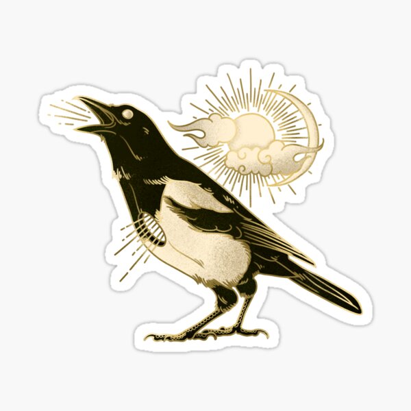 Magpie - Five for Heaven Sticker