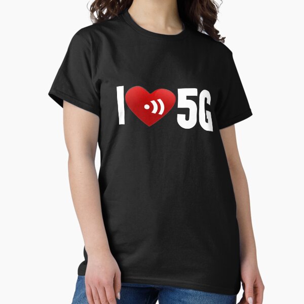 Artikel-Vorschau von Ich liebe 5G, designt und verkauft von Teetans.
