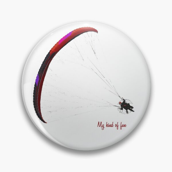 Item preview, One of our new Paramotor designs in red with "My kind of fun" designed and sold by TheGecko02.