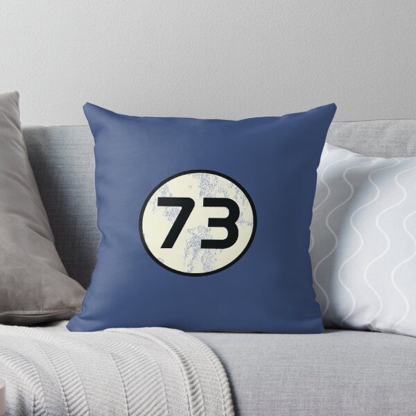 73 Sheldon Distressed Throw Pillow