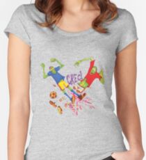 Zombie Soccer Women's Fitted Scoop T-Shirt