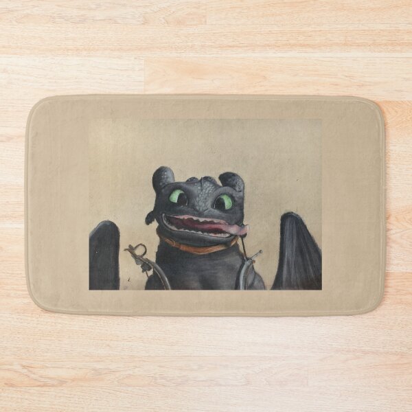 Item preview, Toothless prismacolor pencil drawing designed and sold by Kaylahardyart.