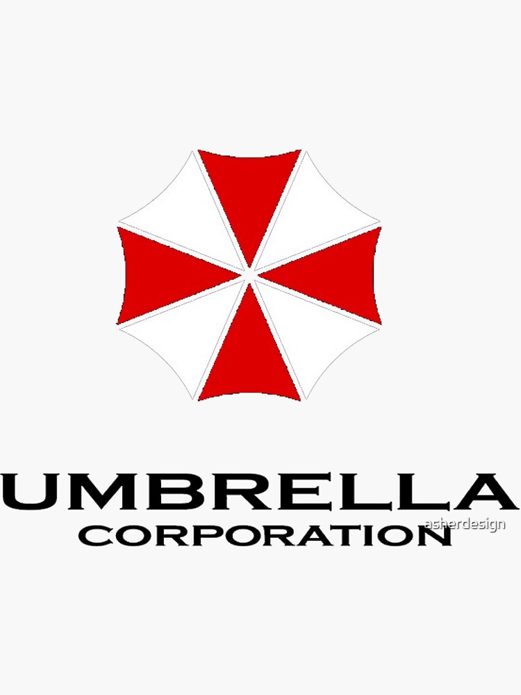 Sticker for Sale mit Umbrella Corporation Logo von asherdesign