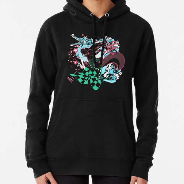 Demon Slayer Siblings Pullover Hoodie
