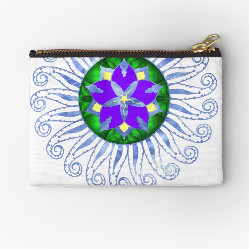 Mandala Zipper Pouch