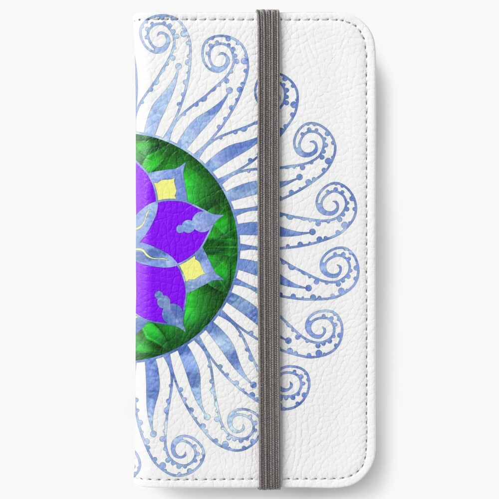 Mandala iPhone Wallet