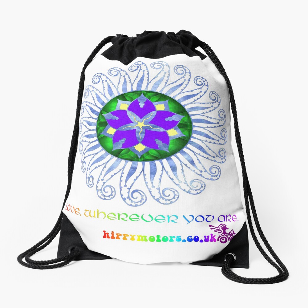 Mandala Drawstring Bag