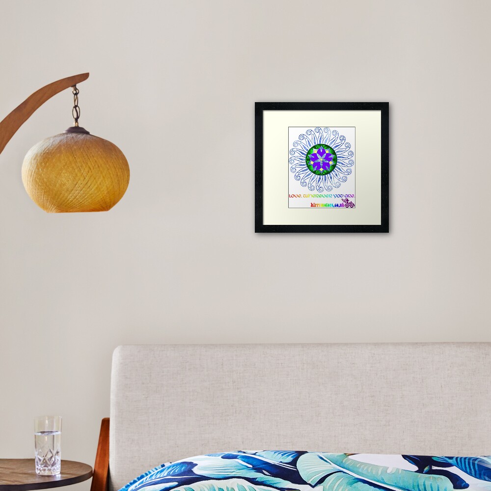 Mandala Framed Art Print
