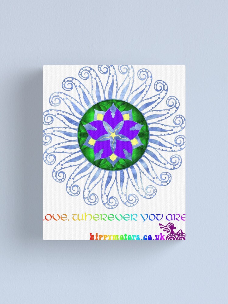 Alternate view of Mandala Canvas Print