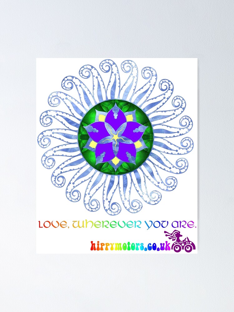 Alternate view of Mandala Poster