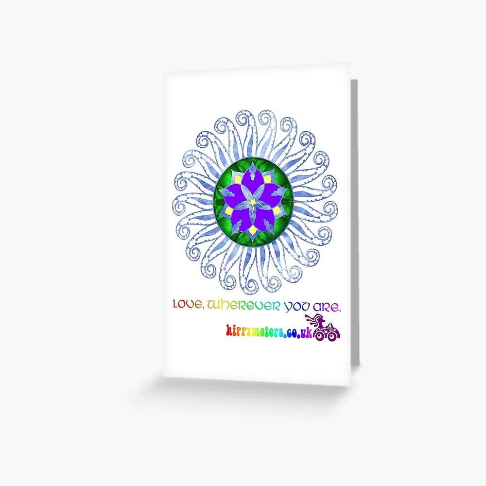 Mandala Greeting Card