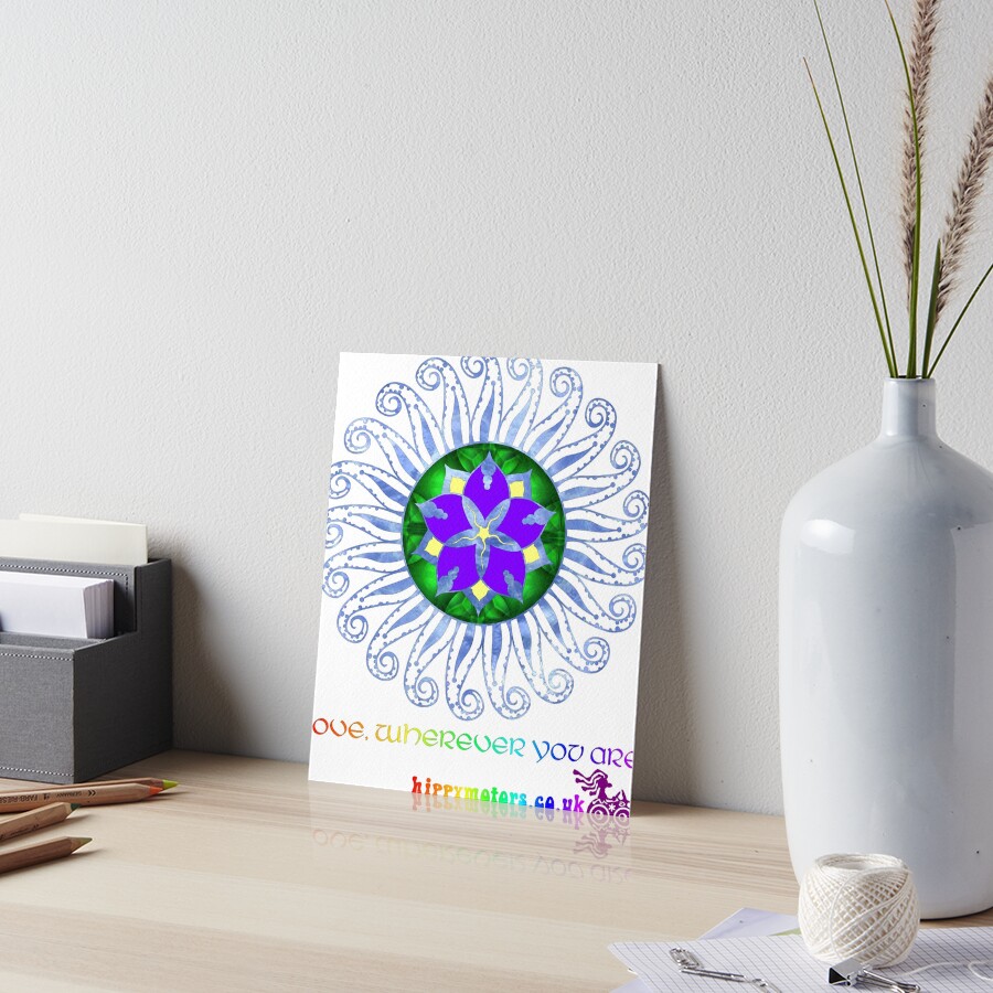 Mandala Art Board Print
