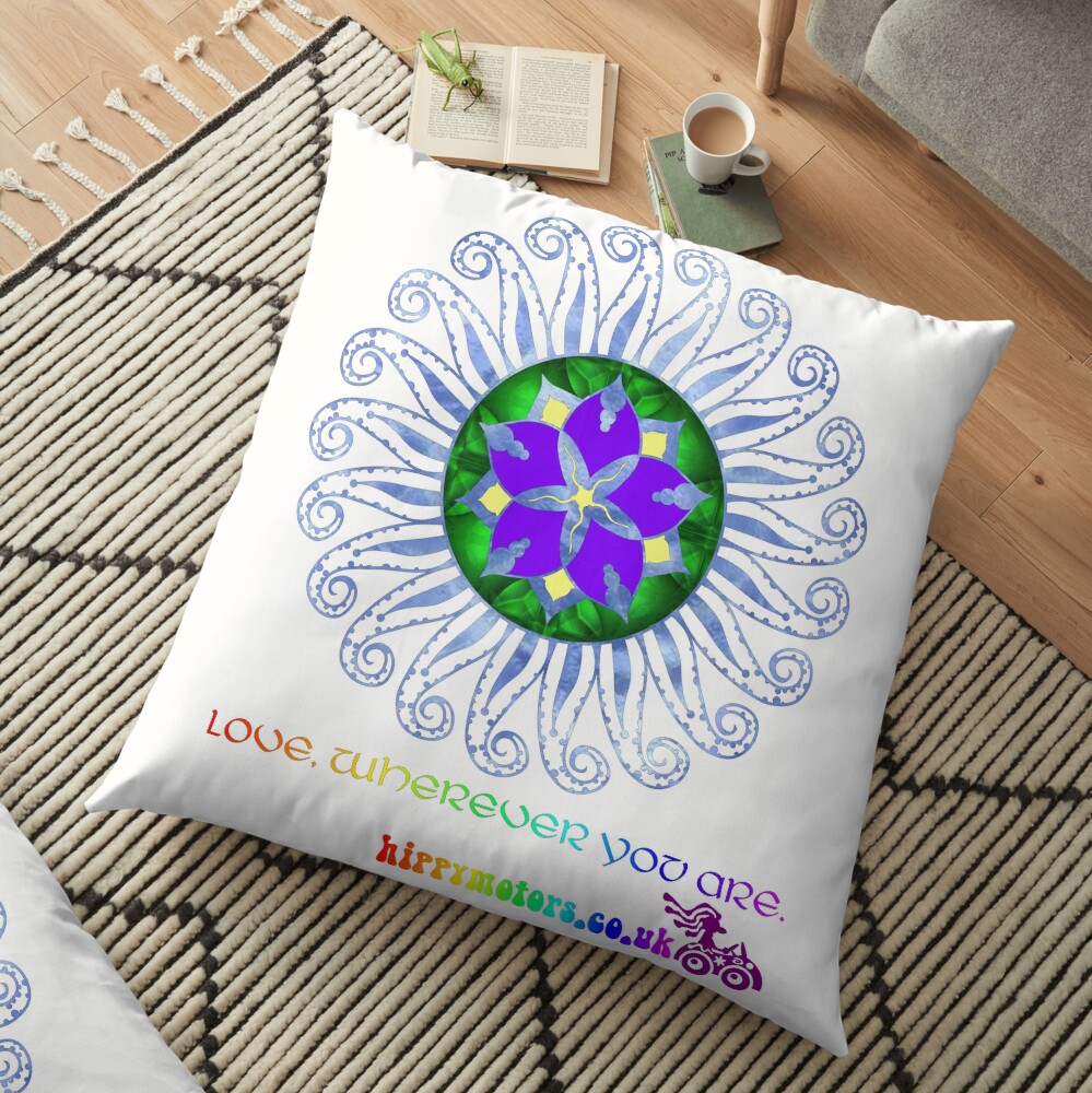 Mandala Floor Pillow