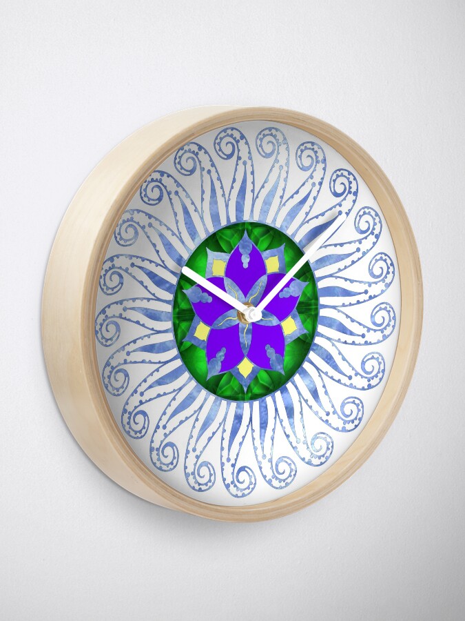 Alternate view of Mandala Clock