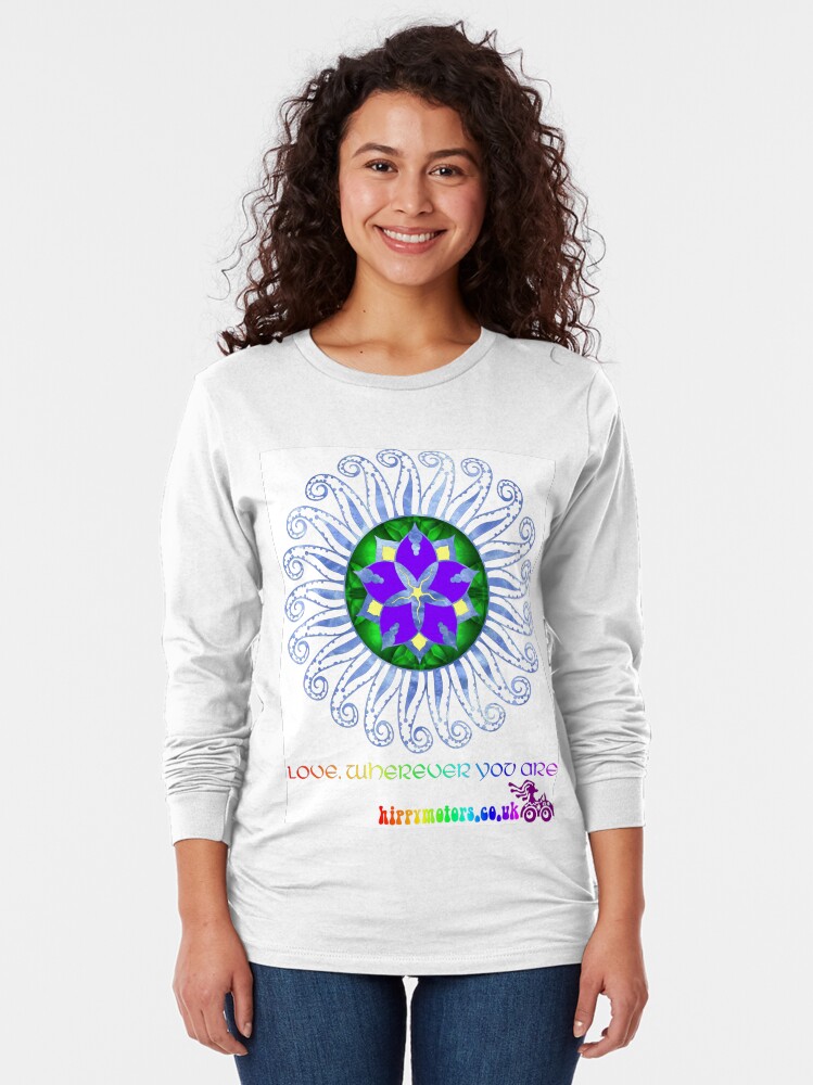 Alternate view of Mandala Long Sleeve T-Shirt